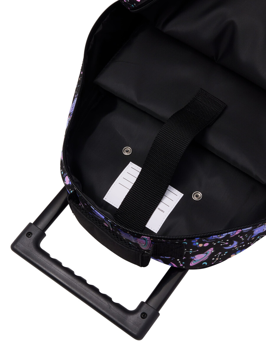 rucsac tip troler bright eyes cu roți luminoase